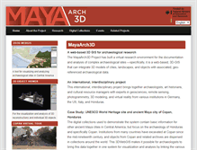 Tablet Screenshot of mayaarch3d.org